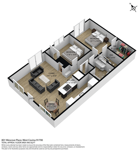 801 Wescove Pl. 2 Beds Apartment for Rent - Photo Gallery 20